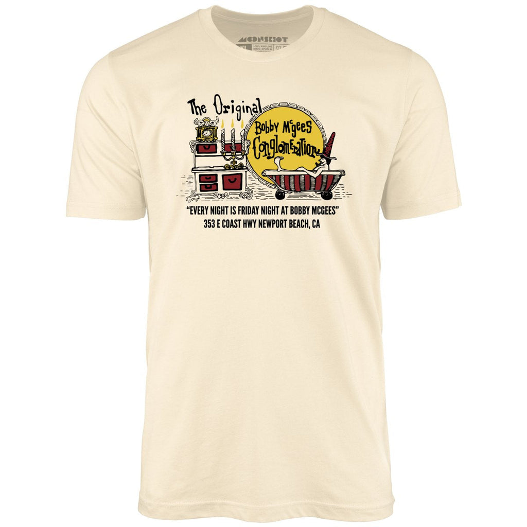 Bobby McGee's - Newport Beach, CA - Vintage Restaurant - Unisex T-Shirt