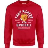 Boise Fruit Pickers - Idaho - Vintage Defunct Baseball Teams - Unisex Sweatshirt
