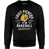 Boise Fruit Pickers - Idaho - Vintage Defunct Baseball Teams - Unisex Sweatshirt