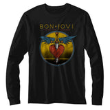 Bon Jovi - Bad Name Long Sleeve Boyfriend Tee