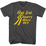 Bon Jovi - Bright Slippery Boyfriend Tee