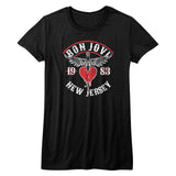 Bon Jovi - NJ 38 Womens T-Shirt