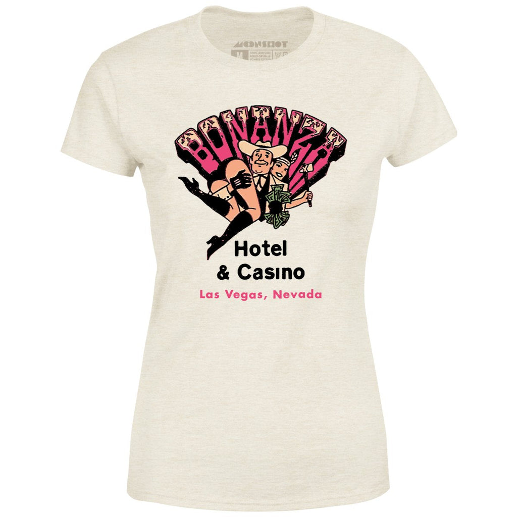 Bonanza Hotel & Casino - Vintage Las Vegas - Women's T-Shirt