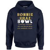 Bonnie Brae Bowl - Los Angeles, CA - Vintage Bowling Alley - Unisex Hoodie