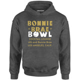 Bonnie Brae Bowl - Los Angeles, CA - Vintage Bowling Alley - Unisex Hoodie