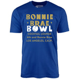 Bonnie Brae Bowl - Los Angeles, CA - Vintage Bowling Alley - Unisex T-Shirt
