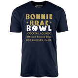 Bonnie Brae Bowl - Los Angeles, CA - Vintage Bowling Alley - Unisex T-Shirt