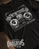 Premium Bella Canvas Boombox Never Forget T-shirt