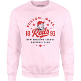 Boston Reds - Massachusetts - Vintage Defunct Baseball Teams - Unisex Sweatshirt