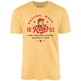 Boston Reds - Massachusetts - Vintage Defunct Baseball Teams - Unisex T-Shirt