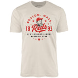 Boston Reds - Massachusetts - Vintage Defunct Baseball Teams - Unisex T-Shirt