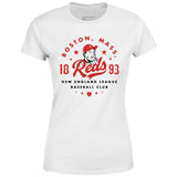 Boston Reds - Massachusetts - Vintage Defunct Baseball Teams - Women's T-Shirt