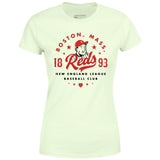 Boston Reds - Massachusetts - Vintage Defunct Baseball Teams - Women's T-Shirt