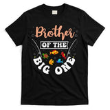 Brother Of The Big One Fishing Birthday Party Bday T-Shirt
