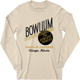 Bowlium - Chicago, IL - Vintage Bowling Alley - Long Sleeve T-Shirt