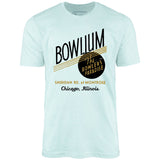 Bowlium - Chicago, IL - Vintage Bowling Alley - Unisex T-Shirt
