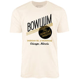 Bowlium - Chicago, IL - Vintage Bowling Alley - Unisex T-Shirt