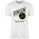 Bowlium - Chicago, IL - Vintage Bowling Alley - Unisex T-Shirt
