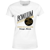 Bowlium - Chicago, IL - Vintage Bowling Alley - Women's T-Shirt