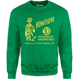 Bowlium v2 - Chicago, IL - Vintage Bowling Alley - Unisex Sweatshirt