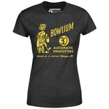 Bowlium v2 - Chicago, IL - Vintage Bowling Alley - Women's T-Shirt