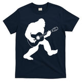 Bigfoot Playing Acoustic Guitar T-Shirt