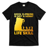 Best Rock Climbing Art For Rock Climber Bouldering T-Shirt