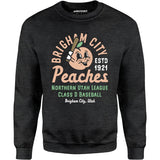 Brigham City Peaches - Utah - Vintage Defunct Baseball Teams - Unisex Sweatshirt