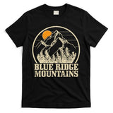 Blue Ridge Mountains Vintage Vintage Hiking Camping Gift T-Shirt
