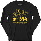 Brockton Shoemakers - Massachusetts - Vintage Defunct Baseball Teams - Long Sleeve T-Shirt