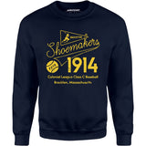 Brockton Shoemakers - Massachusetts - Vintage Defunct Baseball Teams - Unisex Sweatshirt