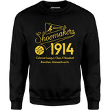 Brockton Shoemakers - Massachusetts - Vintage Defunct Baseball Teams - Unisex Sweatshirt
