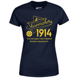 Brockton Shoemakers - Massachusetts - Vintage Defunct Baseball Teams - Women's T-Shirt
