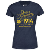 Brockton Shoemakers - Massachusetts - Vintage Defunct Baseball Teams - Women's T-Shirt