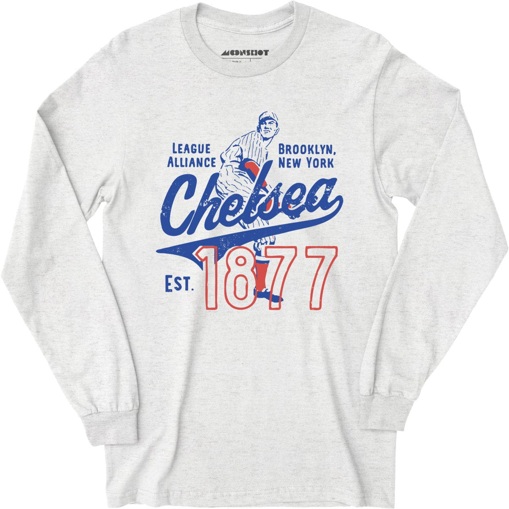 Brooklyn Chelsea - New York - Vintage Defunct Baseball Teams - Long Sleeve T-Shirt