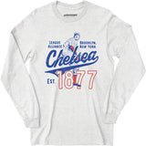 Brooklyn Chelsea - New York - Vintage Defunct Baseball Teams - Long Sleeve T-Shirt