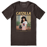Catzilla And Girl T-Shirt