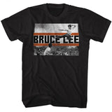 BRUCE LEE - FLY KICK BIG AND TALL T-SHIRT