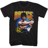 Bruce Lee - Gradient Text Boyfriend Tee