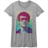 Bruce Lee - Rainbow Womens T-Shirt