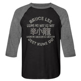 Bruce Lee - Symbols Baseball Shirt
