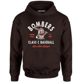 Bryan Bombers - Texas - Vintage Defunct Baseball Teams - Unisex Hoodie