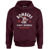 Bryan Bombers - Texas - Vintage Defunct Baseball Teams - Unisex Hoodie