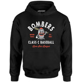 Bryan Bombers - Texas - Vintage Defunct Baseball Teams - Unisex Hoodie