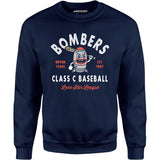 Bryan Bombers - Texas - Vintage Defunct Baseball Teams - Unisex Sweatshirt