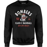 Bryan Bombers - Texas - Vintage Defunct Baseball Teams - Unisex Sweatshirt