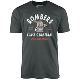 Bryan Bombers - Texas - Vintage Defunct Baseball Teams - Unisex T-Shirt