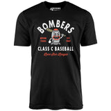 Bryan Bombers - Texas - Vintage Defunct Baseball Teams - Unisex T-Shirt