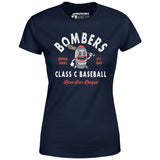 Bryan Bombers - Texas - Vintage Defunct Baseball Teams - Women's T-Shirt