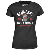 Bryan Bombers - Texas - Vintage Defunct Baseball Teams - Women's T-Shirt